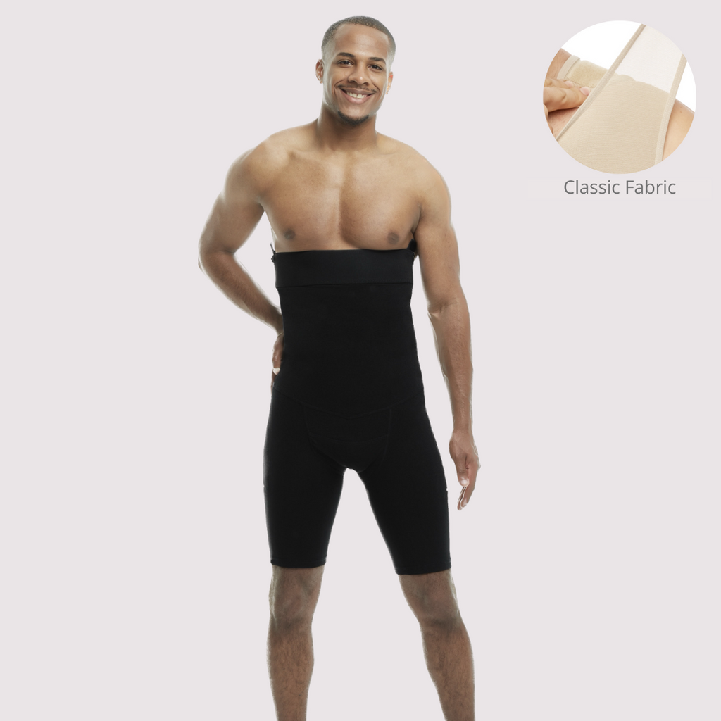Men's Compression Bodysuit Girdle, Quality Garments