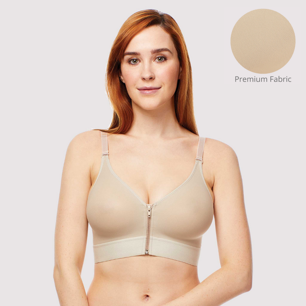 Zippered Molded Cup Bra 711 Clearpoint Medical USA