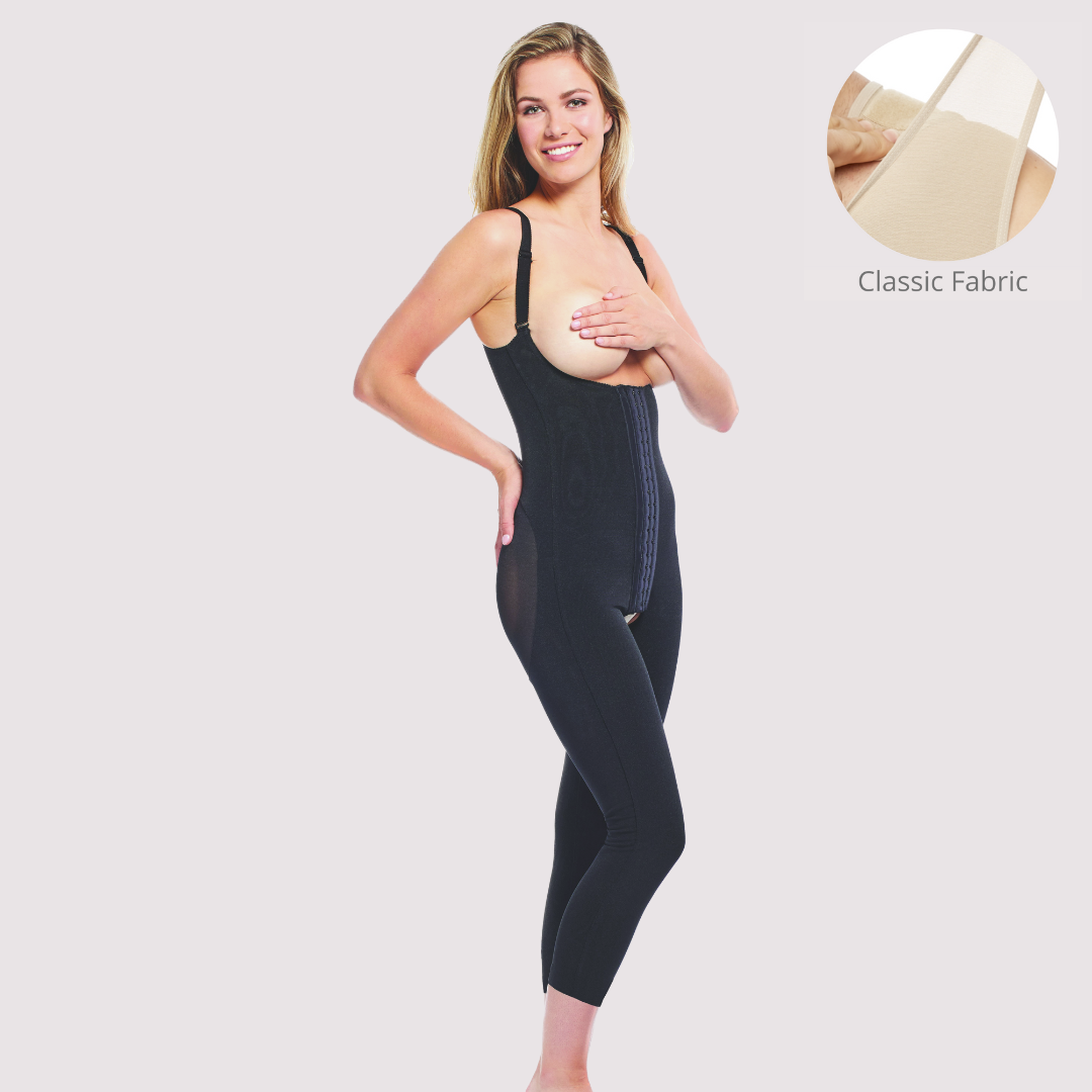 Floral Jacquard Powernet - Medium Compression Mesh