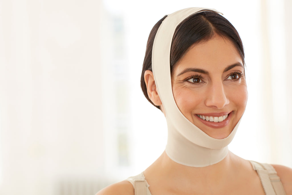 Clearpoint Medical Chin and Neck Wrap Beige